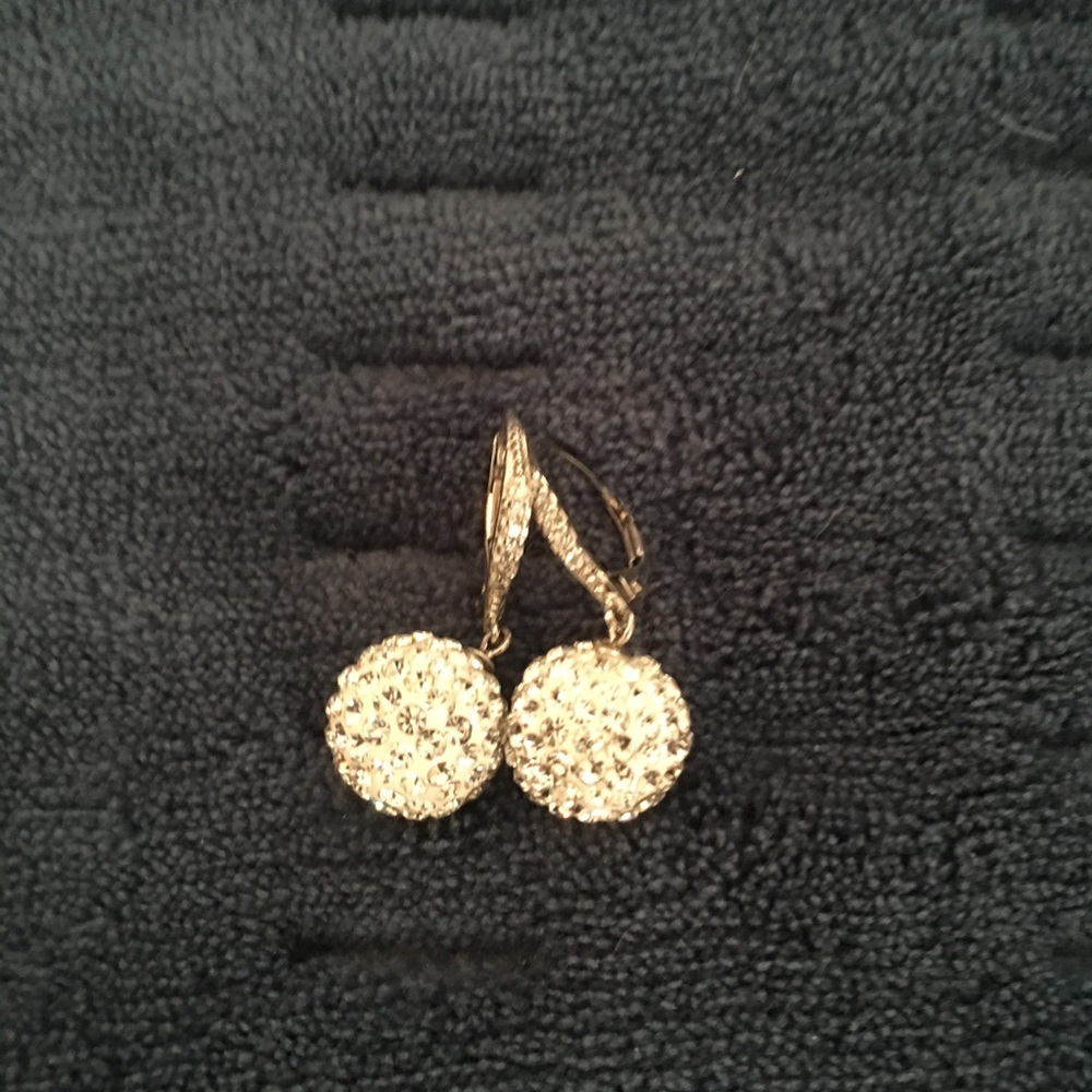 Disco ball earrings